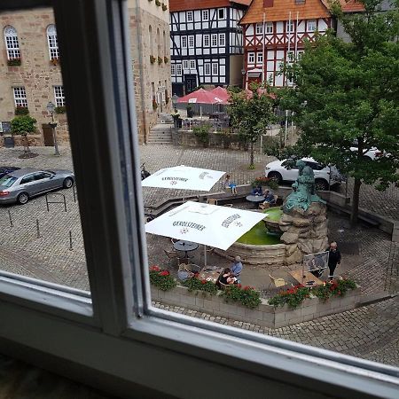 Ferienwohnung Historischer Marktplatz Spangenberg Exterior foto